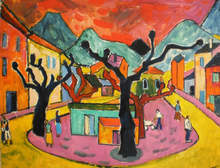 Живописецът Павлин Ковачев представя по повод 70-годишнината си изложба в галерия "Илия Бешков" в Плевен