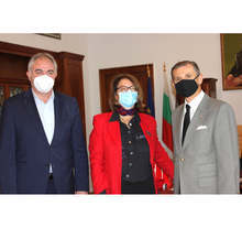 Посланикът на Швейцария Мюриел Берсе Коен днес бе на първо посещение в Плевен