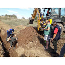 Кошута, паднала в дълбок ров, е спасена от служители на Ловно стопанство "Черни Лом"