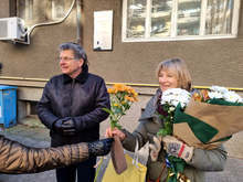 Възпоменателна плоча на Стефан Десподов беше открита днес на сградата, в която творецът е живял в Кюстендил