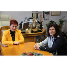 Олимпийската шампионка по бокс Стойка Кръстева се срещна с кмета на Тетевен