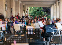 Оперно-оперетна програма представя тази вечер Видинската симфониета на открито