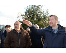 Има вода в пещерите за Перник, обяви в Стара Загора премиерът Бойко Борисов