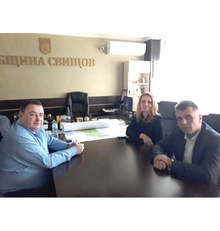 Кметът на Свищов се е срещнал с представители на Двустранната търговска камара България - Румъния