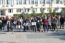 Протестно шествие премина през възлови улици в Търговище