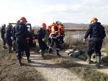 Сигнал за "опасно високи води" от язовир "Баховица" бе част от пожаро-тактическото учение