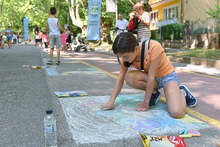 С рисунка на асфалт във Вършец продължава празникът на курорта