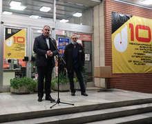 Изкуството победи вируса, заяви кметът на Плевен Георг Спартански при откриване 10-тото Международно биенале с рекорден брой участници