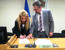 Новоизбраният кмет на плевенското село Бохот днес положи клетва