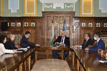 Новият британски посланик Роб Диксън се срещна с кмета на Пловдив Здравко Димитров