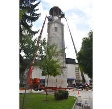 Ремонтират часовниковата кула в Разград