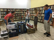 В Русенската библиотека ще има музикална зала с дарени електронни инструменти