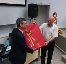 Проф. д-р Ташко Делийски бе удостоен с "Плакет за заслуги" на Медицински университет - Плевен