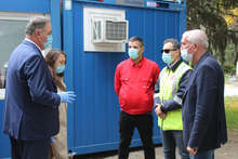 Болницата в Разград вече разполага с фургон-филтър