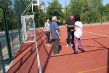 В Хасково три училища са с обновени спортни площадки и дворове