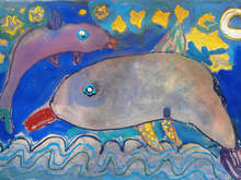 Деца от Плевен спечелиха международен конкурс с рисунките "Нощен танц на делфините" и "Аз разговарям с рибите"