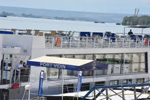 На пристанище "Видин" днес акостира първият за сезона круизен кораб