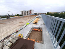 До средата на ноември приключват строително-монтажните работи по надлез "Иван Вазов" в Перник