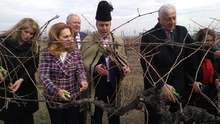 Вицепремиерът Марияна Николова заряза лозята на Аграрен университет Пловдив