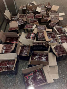 На "Капитан Андреево" са задържани 346 килограма контрабандна паста за наргиле