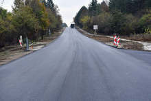 Асфалтирана е последната отсечка от пътя Монтана-София, между Монтана и село Благово