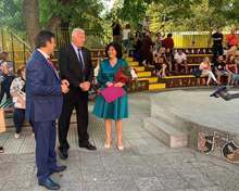 Кметът на Пловдив откри учебната година в СОУ "Паисий Хилендарски"