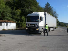 Половината от проверените при акция в Разградско камиони са с установени нарушения