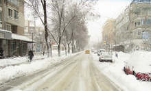 Основните пътни артерии в Разград са почистени и проходими за автомобили