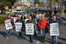 Хотелиери и ресторантьори шестваха протестно в централната част на Русе