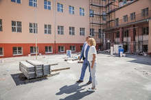 Продължава санирането на сградата на 14-то СУ "Проф. д-р Асен Златаров" в "Банишора"