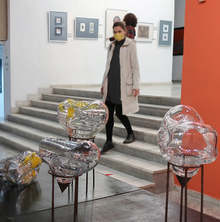 В Плевен скулптури от стъкло на Моника Найденова привличат почитателите на изящното изкуство