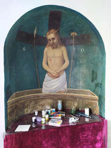 Неизвестен стенопис излезе при реставрацията на една от черквите в Кюстендил