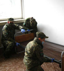 Военни оказаха помощ за овладяване на разпространението на COVID-19 в област Смолян