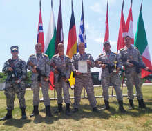 За първи път след възстановяването на ВВВУ "Г. Бенковски" негов отбор спечели трето място в държавния военен шампионат