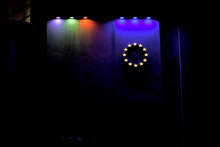 Светят нощем знамената на България и ЕС в Радомир