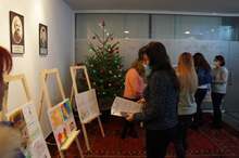 В община Тунджа беше открита изложба на детски рисунки, посветени на толерантността между хората