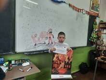 Ученик от Кюстендил се класира трети на международния конкурс за детска рисунка "С очите си видях бедата"