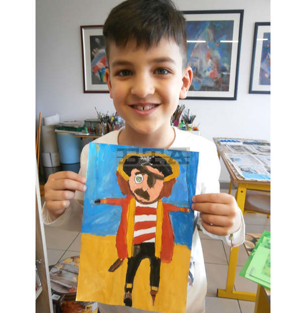 Златен медал и лауреатско звание от конкурс в Русия получи седемгодишен художник от Плевен