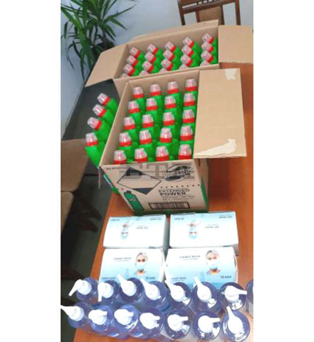 Дезинфектанти и предпазни маски получиха детските заведения в община Исперих