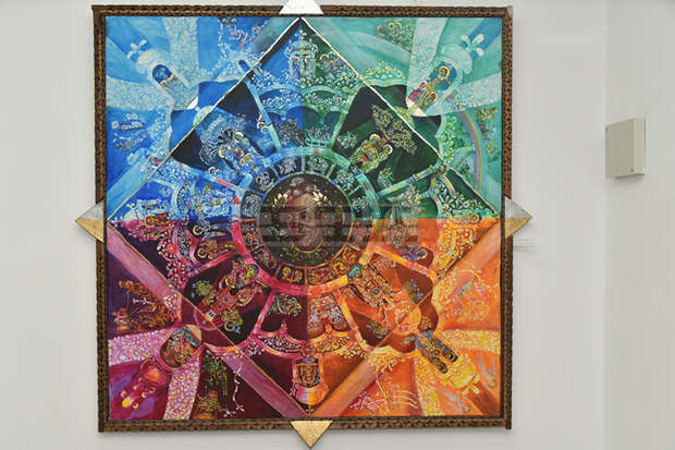 Изложба с творбите от четвъртото национално биенале "Тенец" откриха в две галерии в Монтана