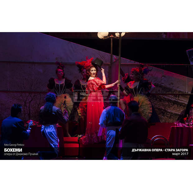 Старозагорската опера представя в навечерието на Коледните празници "Бохеми" с Таня Иванова и Михайло Малафи