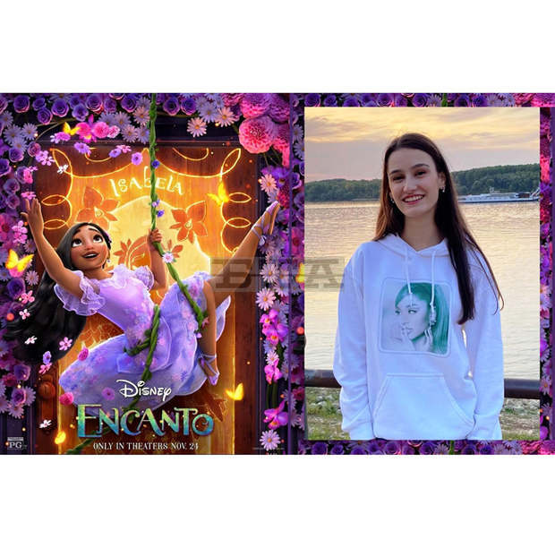 Димитрина Германова от Добрич е гласът на Изабела Мадригал в българския дублаж на филма "Енканто"