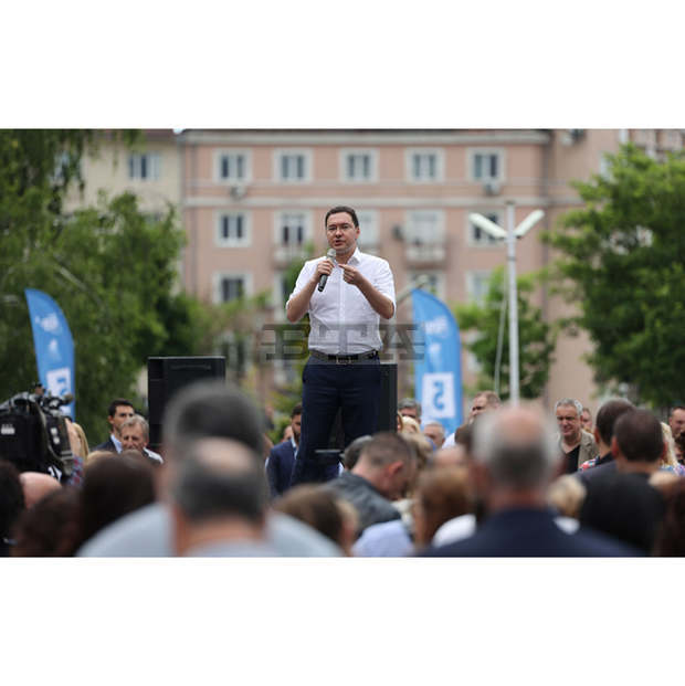 ГЕРБ води България към по-добро, заяви Даниел Митов при откриването на кампанията