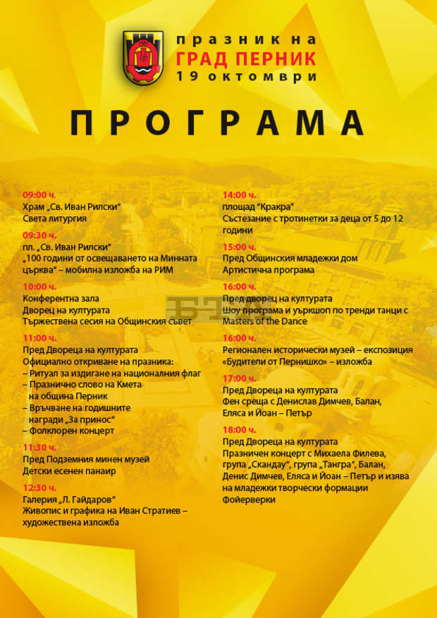 Перник чества Ден на града