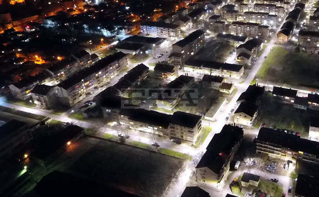 Завърши изграждането на ново улично осветление в два квартала на Ямбол