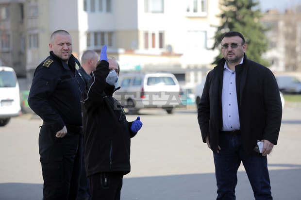 Дирекция "Аварийна помощ и превенция" към Столичната община чрез дрон информира за мерките относно COVID-19