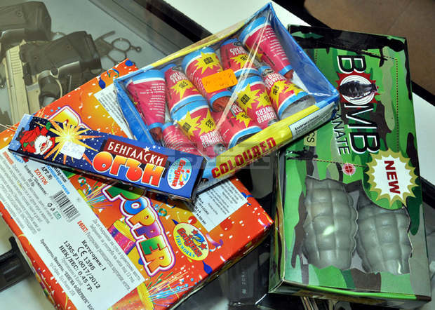 В Димитровград е иззето голямо количество пиротехника