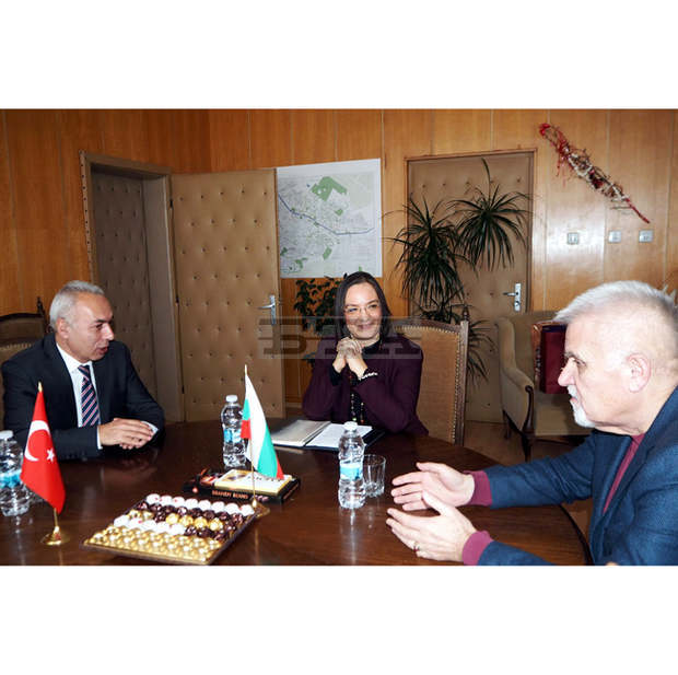 Кметът на Разград се срещна с Генералния консул на Турция в Бургас