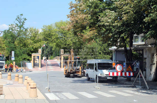 Временно се затваря кръстовището пред градския парк в Ямбол заради ремонт