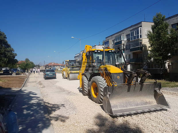 Започна ремонт на улици в Разград